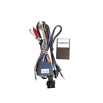 16pin Car Android Wiring Harness with Canbus Box Compatible for Mazda BT-50 BT50 Aftermarket Stereo Installation Wire Adapter