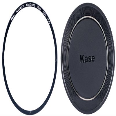 Kase Revolution Plus Magnetic Inlaid Adapter Set/Kit w Lens Cap Plus (55mm)