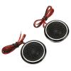 2Pcs 150W Black Aluminium Car Tweeters, 25mm Compact HiFi Design, Wide Frequency Range, Easy Installation for All Car Sound Systems view 4
