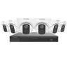 TLK6T482 LITE IP Security Video Kit with 8-Channel NVR 2TB and 6X 4MP Turret Camera with 2. 8mm Lens, White view 1