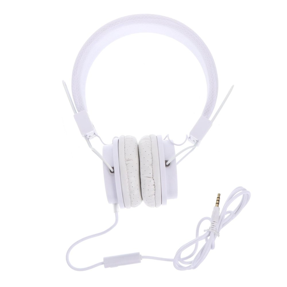 SHINEOFI Over-Ear Wired Gaming Headset Microphone Lightweight Bass Stereo Headphone for PC Laptop and Mobile Gaming