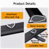 50 inch Portable Projection Screen, Manual Floor Pull Up Projector Screen, Quick Assembly, Gain Wrinkle-Free Video Projection Screens, Home Theater Cinema Wedding Party Office Presentation(30in/4:3) view 3