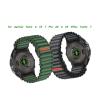 22mm 26mm Quick Fit Strap for Garmin Fenix 8 7X 7 Pro 6X 6 5X 5Plus Tactix7 Forerunner 965 955 Enduro 2 Loop Nylon Band(Orange,26MM) view 2