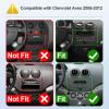 2+64G 9-inch Android 14 Car Stereo for Chevrolet Aveo 2006-2012 IPS Touchscreen Screen Car Radio with WiFi 6 Carplay & Android Auto Support Backup Camera GPS FM Navi Bluetooth 5.4 SWC view 2
