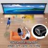 Hoiweqr Portable Projector Screen with Stand, Ultra Portable Tabletop Projection Screen, Black Case, 50 Inch 4:3, Lightweight and Retractable, for Home Cinema, Meeting Presentation.(30in/16:9) view 4