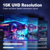 16K Displayport Cable 2.1, DP 2.1 Cable [16K@60Hz, 8K@120Hz, 4K@240Hz 165Hz 144Hz] Support 80Gbps HDR, DSC 1.2a, Braided Display Port Cable Cord Compatible FreeSync G-Sync Video Card Monitor, 10FT view 4