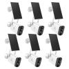 ANNKE 6Pack Solar Outdoor Wireless Camera, Solar Panel with 4MP Security Cameras, Two-Way Audio, Human Detection, Spotlight, PIR Detection, Color Night Vision, Up to 128G Storage, Alexa view 1