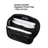 ALPAKA Vertex Pouch Mini 2L - EDC Sling Bag, Fits E-Readers and a Large Smart Phone or Small Essentials, Mens Crossbody Travel Bag, Weatherproof Black Axoflux 300D Fabric view 4