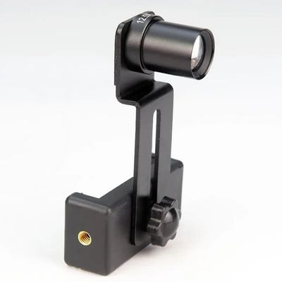 Lab Microscope Accessories Universal Microscope Phone Clip 12.5X /16X Eyepiece Lens Cell Phone Mount AdapterMounting Size 23.2mm 30mm 30.5mm(16X-Mount 30mm-S)