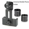 Lab Microscope Accessories Universal Microscope Phone Clip 12.5X /16X Eyepiece Lens Cell Phone Mount AdapterMounting Size 23.2mm 30mm 30.5mm(16X-Mount 30mm-S) view 3