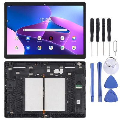 MPXPOTTHW Cell Phone Replacement OEM LCD Screen for Lenovo Tab 5 Plus/M10 TB-X605L TB-X605F TB-X605M TB-X605 Digitizer Full Assembly with Frame Spare Parts