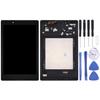 MPXPOTTHW Cell Phone Replacement OEM LCD Screen for Lenovo A8-50 Tablet with Digitizer Full Assembly with Frame (Black) Spare Parts view 1