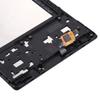 MPXPOTTHW Cell Phone Replacement OEM LCD Screen for Lenovo A8-50 Tablet with Digitizer Full Assembly with Frame (Black) Spare Parts view 4