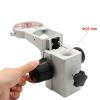 JOEBO Microscope Kit Stereo Zoom Microscope Big Table Stand 76mm Dia Adjustable Stand Gear Accessories Microscope Lens Adapters(25mm Metal Bracket) view 4