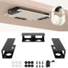 Under Desk Laptop Mount for HP Lenovo Dell Asus Acer LG Samsung Laptop Holder, Compatible with Mac mini, MacBook, Keyboards Tablets, Space Saving with Headphone Hanger view 1