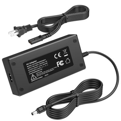 48V 5A Audio Amplifier Charger Fit for Fosi Audio V3 Za3 Home Audio Power Cord AC Adapter for Fosi Audio BT20A Pro TB10D Stereo Receiver Amplifier Mini Hi-Fi Class D Integrated Amp Charging Plug Cable
