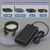 48V 5A Audio Amplifier Charger Fit for Fosi Audio V3 Za3 Home Audio Power Cord AC Adapter for Fosi Audio BT20A Pro TB10D Stereo Receiver Amplifier Mini Hi-Fi Class D Integrated Amp Charging Plug Cable view 2