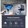 Wtohoby Sunhood For DJI Mavic 4 Pro Creator Combo DJI RC Pro 2 Remote Controller Adjustable Angle Sunshade Anti-Glare Sun Hood Rocker Screen Protector Cover Shell Drone Accessories (Gray) view 2