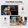 AI Voice Recorder with HD LED Screen,Digital Audio Tape recorders,GPT-4.0 Powered Transcription & Translation Recording Device,Audio Recorder with App-Powered Editing & File Management view 3