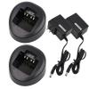 2-Pack CD-58 Charger for Vertex YAESU VX-261 VX-260 EVX-231 EVX-261 EVX-534 EVX-531 Series FNB-V133Li FNB-V134Li FNB-V138Li view 1