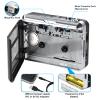 Portable Cassette Player, USB Cassette to MP3 Converter, Cassette Audio Music to Digital Converter with Headphones, No PC Required view 4