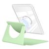 360 Degree Rotating Case for 6" Kindle (11th Generation-2022 Release), Detachable Magnetic Design Protective Adjustable Stand Cover Clear Back with Auto Sleep/Wake, Light Green view 3