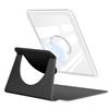 360 Degree Rotating Case for 6" Kindle (11th Generation-2024 Release), Detachable Magnetic Design Protective Adjustable Stand Cover Clear Back with Auto Sleep/Wake, Black view 3