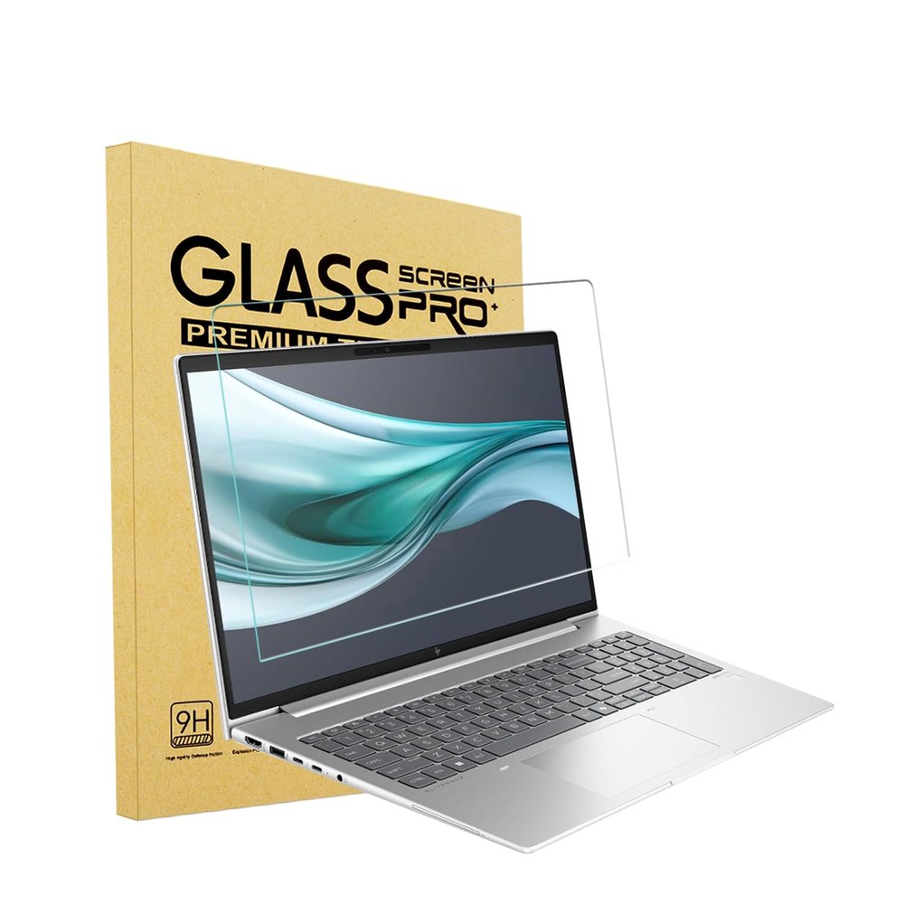 16 Inch Tempered Glass Screen Protector for HP EliteBook 6 G1i, EliteBook 8 G1i G1a,EliteBook 8 AMD G1a,EliteBook 16 660/665/860/865 G11,EliteBook 16 860/865 G10 G9 16" 16:10 Aspect Ratio Laptop, 9H