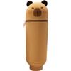 Vobumix Silicone Pencil Case Cartoon Pen Holder Pencil Storage Container for Kids Students Adults School Office Supplies view 1