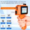 ZHONGMIN Handheld Inkjet Printer with 42ml Quick-Drying Ink Cartridge, 0.5 Inch Nozzle Ink Jet Coding Machine for EXP Date/Batch Number/QR Code/Barcode/Logo/Text (ZM-C12mini) (Orange) view 2