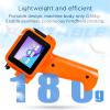 ZHONGMIN Handheld Inkjet Printer with 42ml Quick-Drying Ink Cartridge, 0.5 Inch Nozzle Ink Jet Coding Machine for EXP Date/Batch Number/QR Code/Barcode/Logo/Text (ZM-C12mini) (Orange) view 3