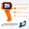 ZHONGMIN Handheld Inkjet Printer with 42ml Quick-Drying Ink Cartridge, 0.5 Inch Nozzle Ink Jet Coding Machine for EXP Date/Batch Number/QR Code/Barcode/Logo/Text (ZM-C12mini) (Orange) view 4