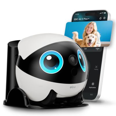 Enabot EBO Air 2 Plus Robot Camera with AI Chat Mode (GPT & Gemini Powered)