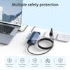 130W USB C Laptop Charger Compatible with Dell 90W 65W XPS 15 16 17 9500 9510 9520 9530 9575 2-in-1 9640 9710 9720 9730, Precision 3470 3480 3540 3570 3580 5480 5550 5560, Latitude Power Adapter view 3