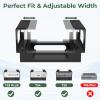 Adjustable Under Desk Mount Exclusive for CalDigit TS3 Plus / TS4 / TS5 Dock & Power Brick, Space-Saving Thunderbolt 3/Thunderbolt 4 Dock Holder with Cable Straps, Easy Install with All Screws view 2