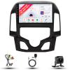 Radio for Hyundaii30 2007-2012 Android 13 9" IPS Touch Screen, Car Stereo with CarPlay & Android Auto, GPS Navigation DSP SWC 5G WiFi Camera A_8CORE 4+64GB view 1