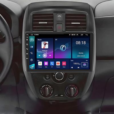 10" HD Car Stereo Radio for Nissan Versa Sedan 2015 2016 2017 2018 2019 with Wireless Carplay & Android Auto,4G+64G Car Radio Receiver w/GPS Navi,WiFi,Bluetooth,FM/RDS,SWC,AUX-in,AHD Backup Camera