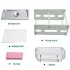 SICWEDIM 200W Heated Vinyl Record Cleaning System 6L Ultrasonic Vinyl Record Cleaner 4Pcs One Time, Auto-Rotating Double-Sided LP Cleaning view 4