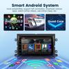 2G+64G Car Radio for Ford F150/F250/F350/E250/E350 Edge Fusion Explorer with Wireless Carplay Android Auto, 7 inch HD Touch Screen Car Stereo with Bluetooth/GPS/WiFi/FM/SWC/USB/HD Backup Camera view 4