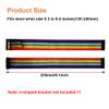 YOFUNTLE Stretchy Bands Compatible for WHOOP 5.0 One, Peak and Life - Breathable Nylon Strap Wristband - Soft, Comfort, Durability, Easy to Use and Adjustable  Not Compatible for Gen 4 (Rainbow) view 2