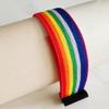 YOFUNTLE Stretchy Bands Compatible for WHOOP 5.0 One, Peak and Life - Breathable Nylon Strap Wristband - Soft, Comfort, Durability, Easy to Use and Adjustable  Not Compatible for Gen 4 (Rainbow) view 4