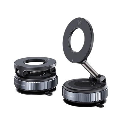 AMXDHH X68 Car Stand Mechanical Vacuum Suction Cup Rotate 360 Strong Magnetic Adsorption Bracket Navigation Universal Holder