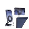 AMXDHH X68 Car Stand Mechanical Vacuum Suction Cup Rotate 360 Strong Magnetic Adsorption Bracket Navigation Universal Holder view 3