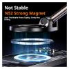AMXDHH X68 Car Stand Mechanical Vacuum Suction Cup Rotate 360 Strong Magnetic Adsorption Bracket Navigation Universal Holder view 4