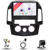 Radio for Hyundaii30 2007-2012 Android 13 9" IPS Touch Screen, Car Stereo with CarPlay & Android Auto, GPS Navigation DSP SWC 5G WiFi Camera B_8CORE 8+128GB view 1
