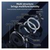 AMXDHH Vacuum Car Holder Suction Cup Folding Universal Navigation Stand Bracket(Black) view 3