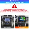 8CORE 4+32GB Radio for Toyota Camry 2015 2016 2017 Android 13 10.1" IPS Touch Screen, Car Stereo with CarPlay & Android Auto, GPS Navigation DSP SWC 5G WiFi Camera view 2