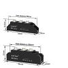 130A 160A Rectifier Photovoltaic DC Solar Anti-Reverse Charging/Current Anti-Backflow Freewheeling Diode Module(MDK130A-16) view 2