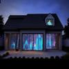 100 Inch Holographic Rear Projection Screen - Portable Foldable Double-Sided Anti-Wrinkle Projector Screen for Halloween, Christmas, Movie Nights & Holiday Parties | Indoor Hologram Video Projection view 3