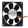 109R0824F402 DC 24V 0.06A 80x80x25mm 3-Wire Cooling Fan view 1